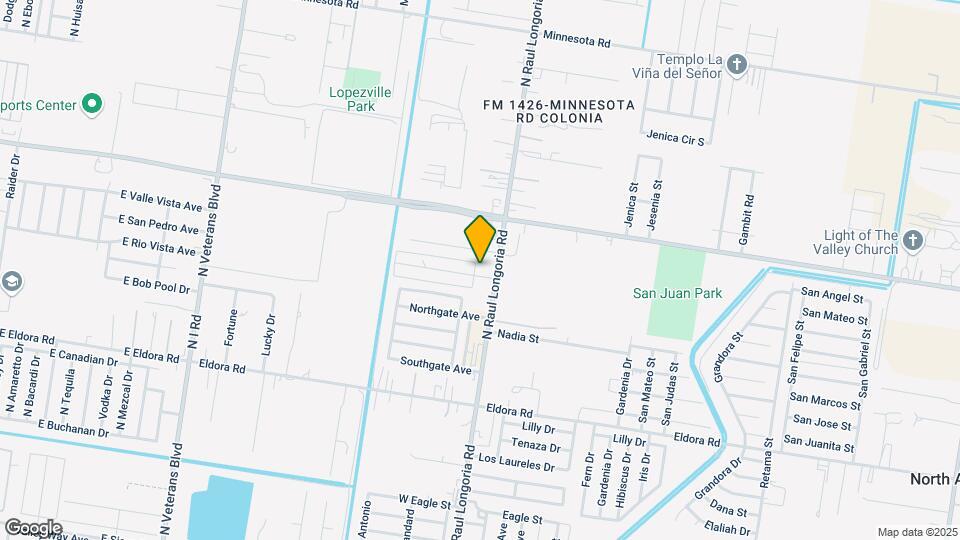 105 S Ridge Ave Map and Location Details