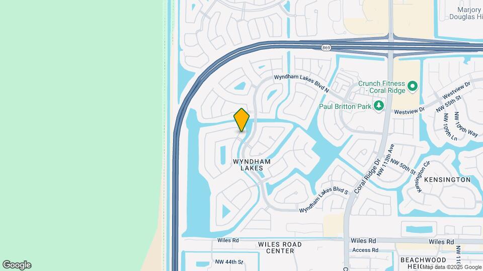 5101 NW 123rd Ave Map and Location Details