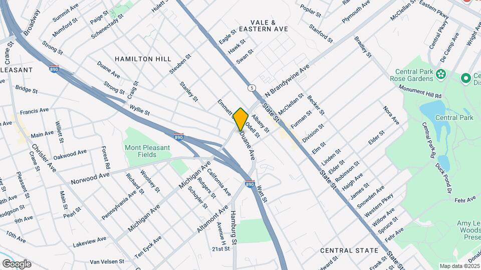 412 Duane Rd Mapa y Detalles de la Ubicación