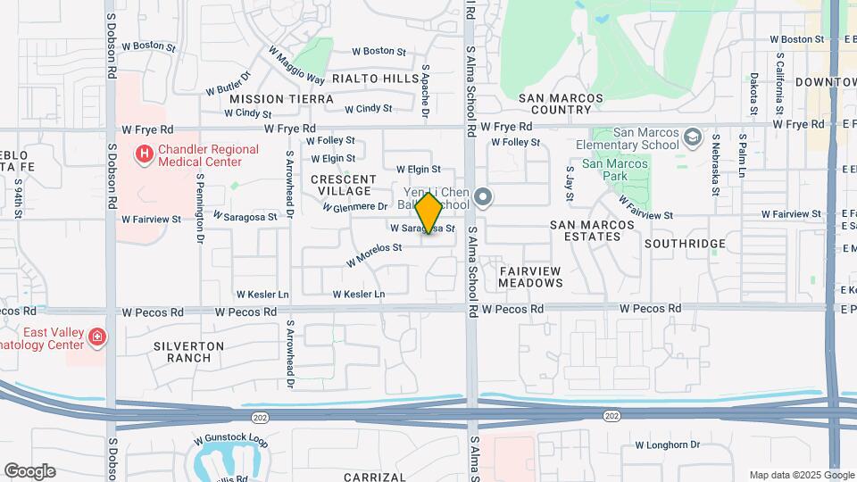 1122 W Morelos St Map and Location Details