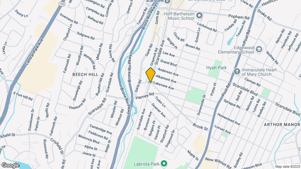 700 Scarsdale Ave-Unit -1V Map and Location Details