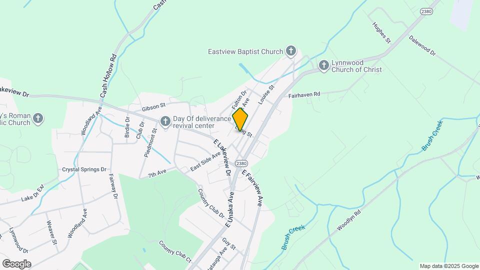 2413 Louise St Map and Location Details