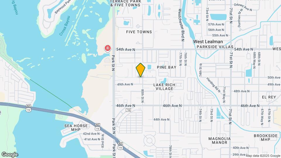 4990 80th St N Map and Location Details