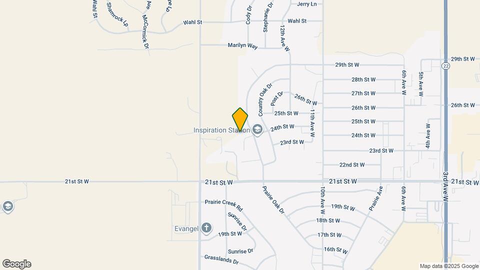 1478 24th St W Map and Location Details