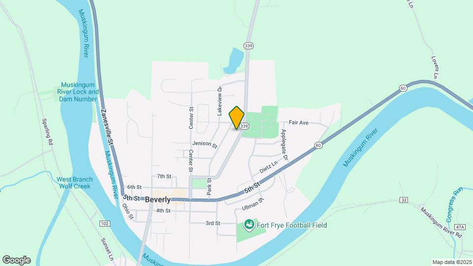 805 Mitchell Ave Map and Location Details