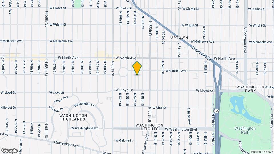 2168 N 57th St Map and Location Details
