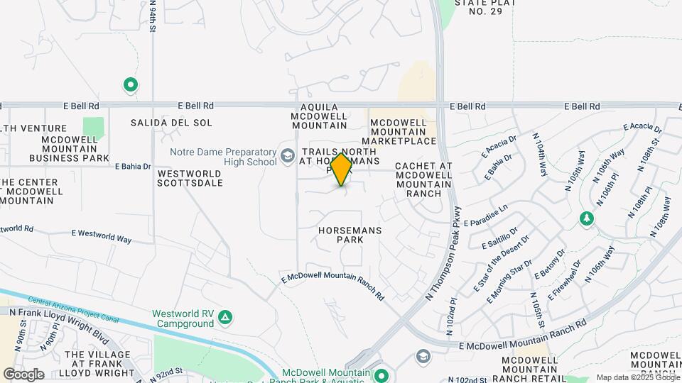 9901 E Bahia Dr Map and Location Details