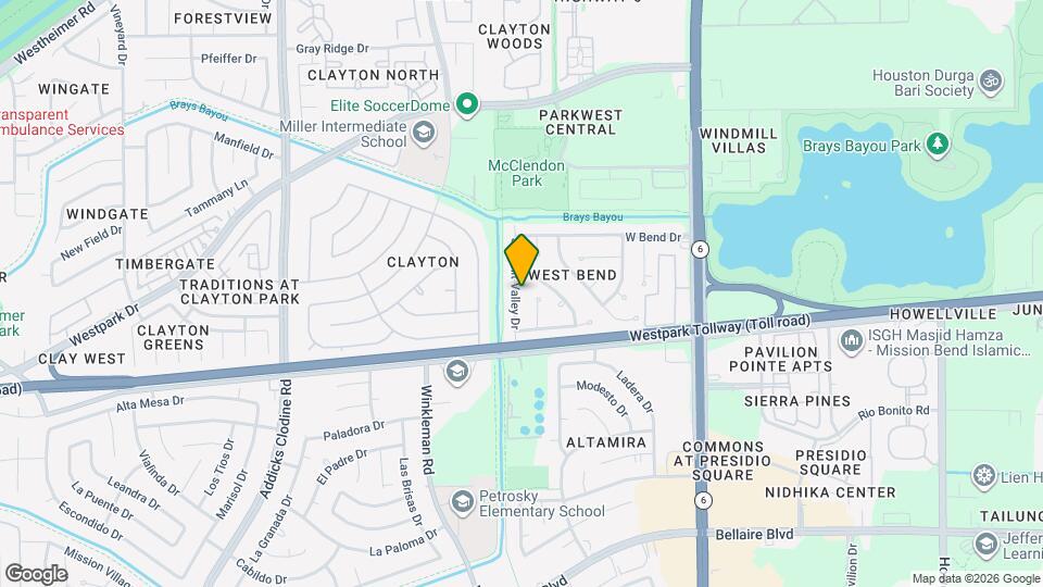 4023 Summit Valley Dr Map and Location Details