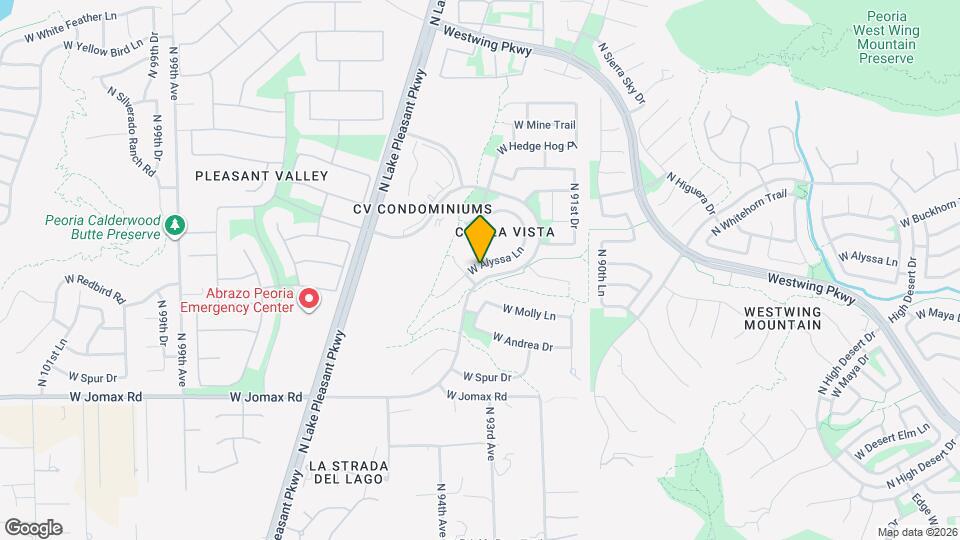 9311 W Alyssa Ln Map and Location Details