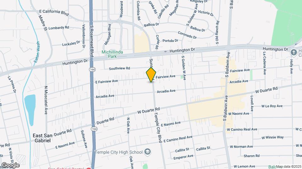 1015 Sunset Blvd Map and Location Details