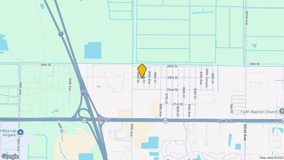 2345 89th Ct Map and Location Details