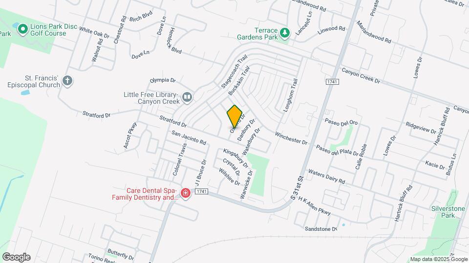 4707 Oxford Dr Map and Location Details