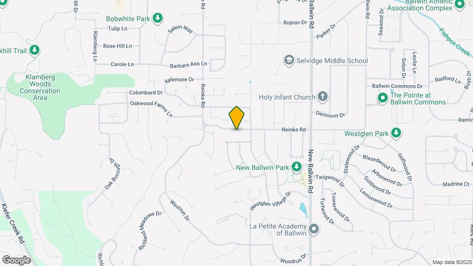 818 Reinke Rd Map and Location Details