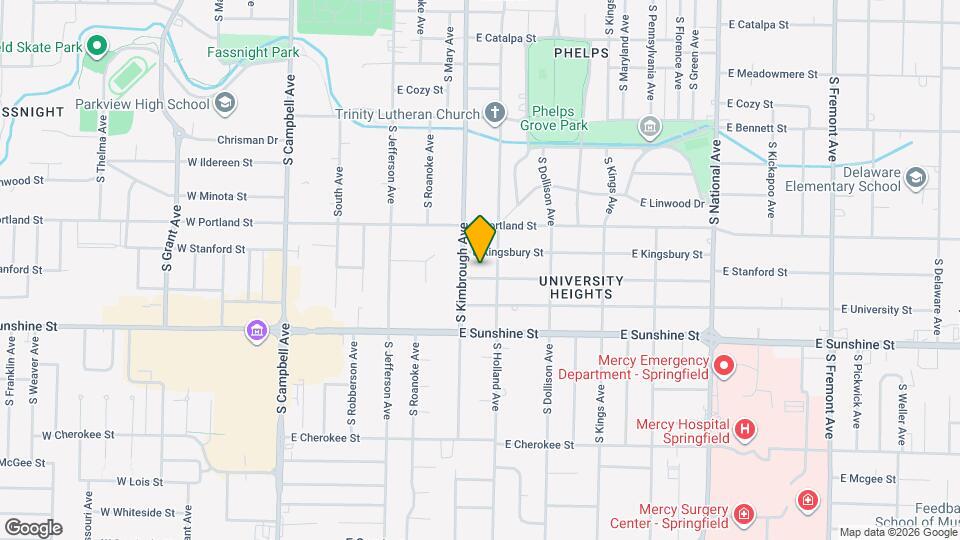 619 E Stanford St Mapa y Detalles de la Ubicación