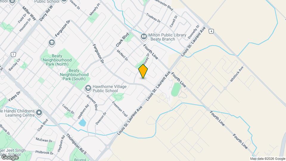 1387 Marshall Crescent Map and Location Details