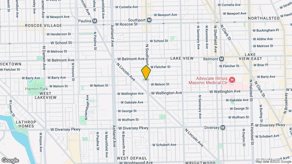 3040 N Southport Ave Mapa y Detalles de la Ubicación