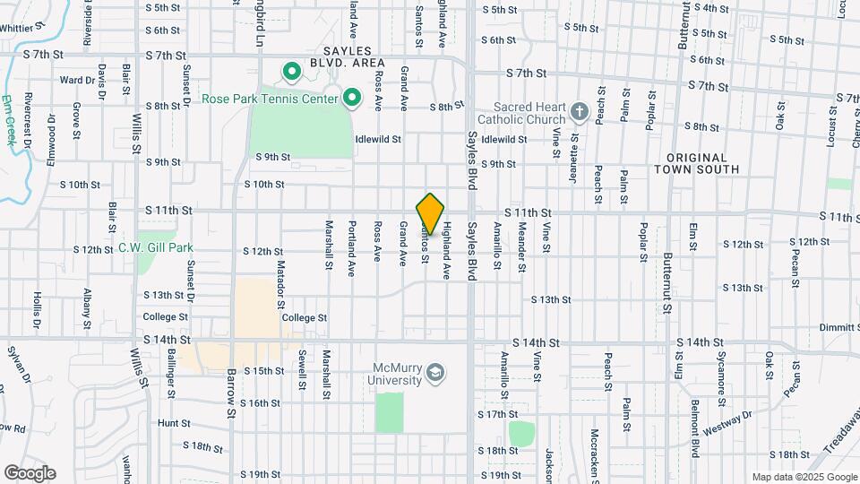 1157 Santos St Map and Location Details