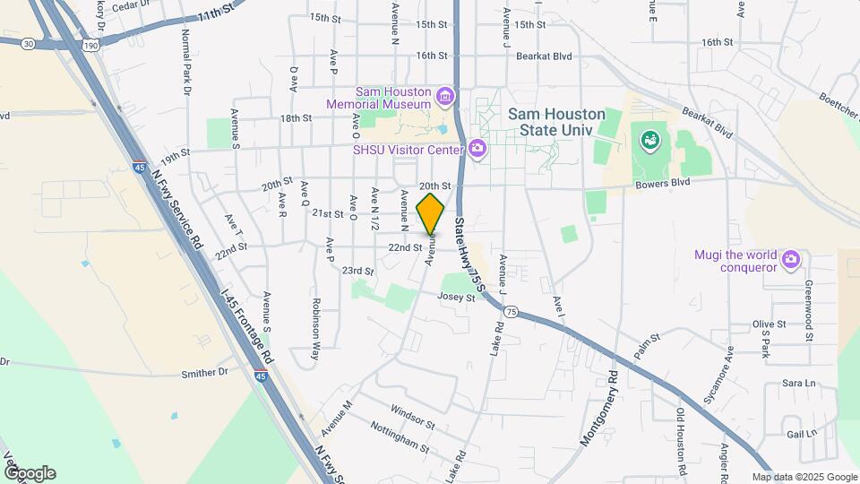 2118 Avenue M Map and Location Details