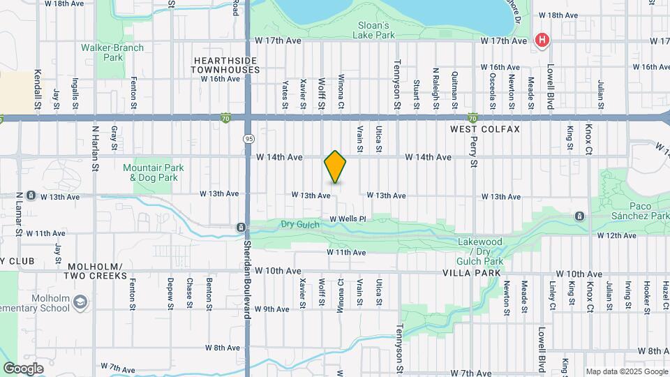 1315 Winona Ct Map and Location Details