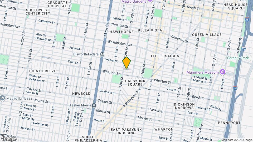 1136 Titan St Map and Location Details