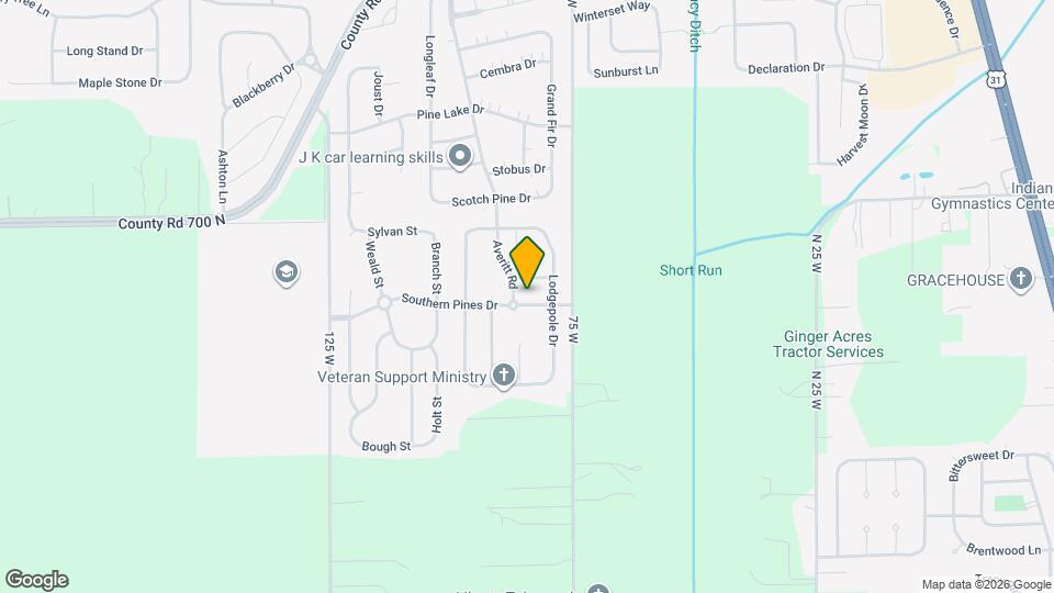 488 Southern Pines Dr Map and Location Details