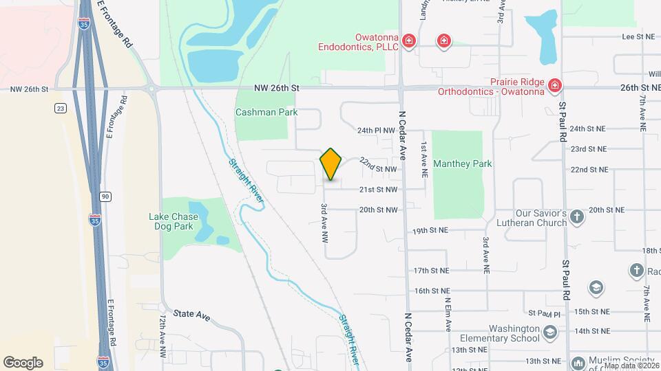 North View Apartments Map and Location Details