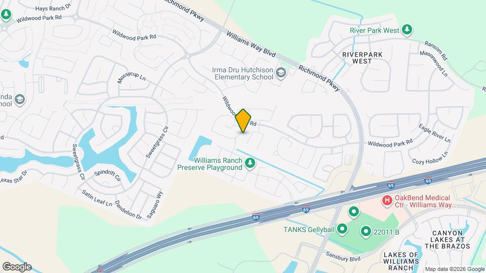 1826 Ryon Falls Dr Map and Location Details