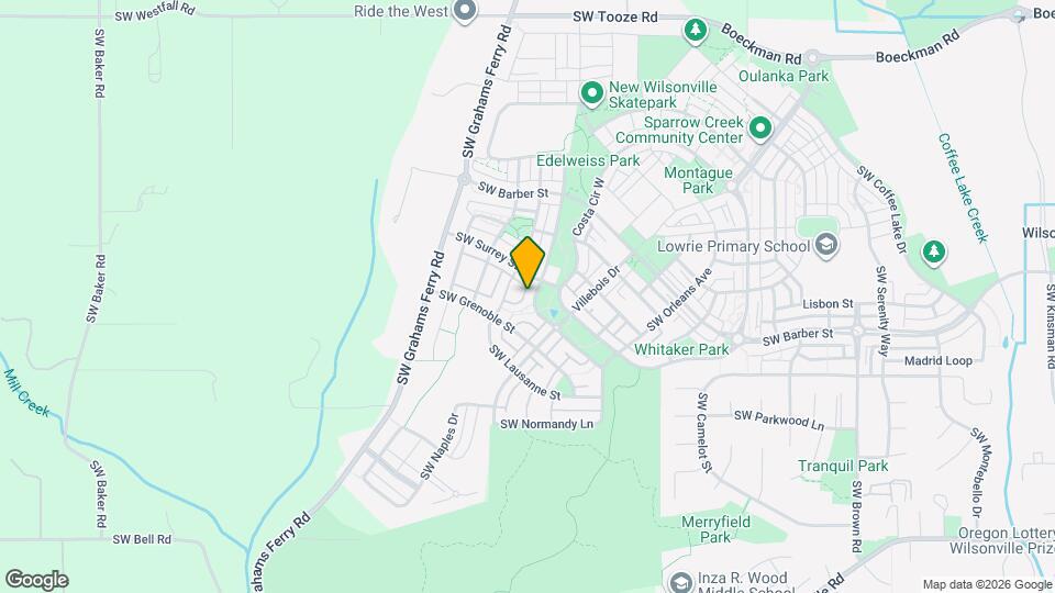 11836 SW Palermo St Map and Location Details