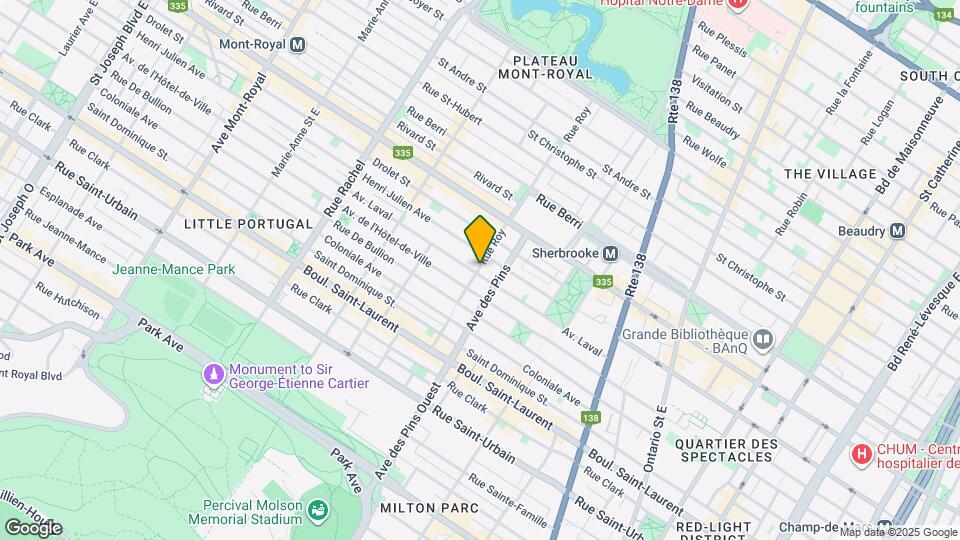 3787 Laval Av Map and Location Details