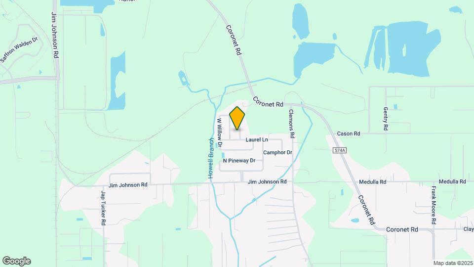 2013 E Willow Dr Map and Location Details