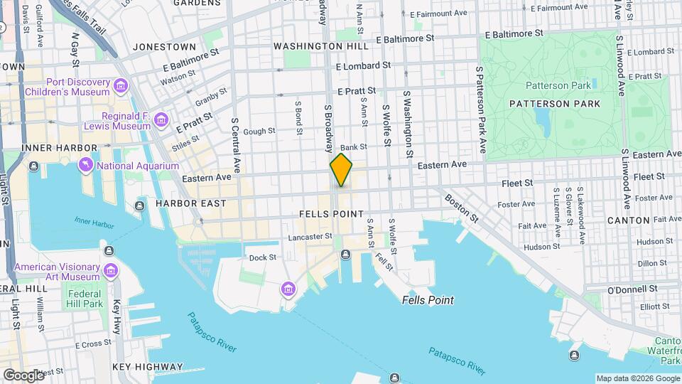 1710 Fleet St, Unit #3 Map and Location Details
