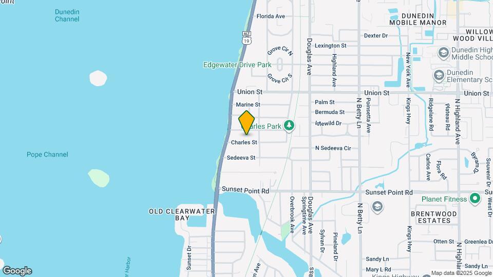 1040 Charles St Map and Location Details