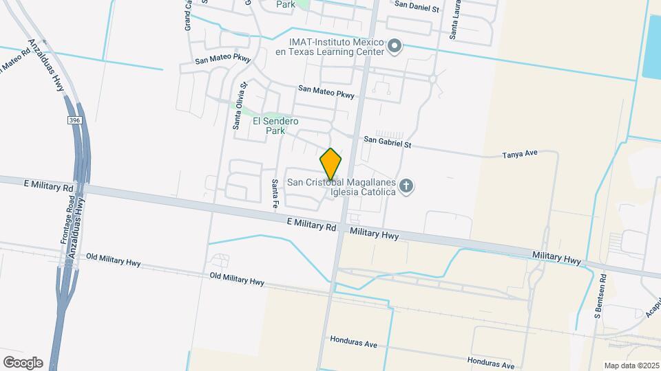 3503 San Rafael St Map and Location Details