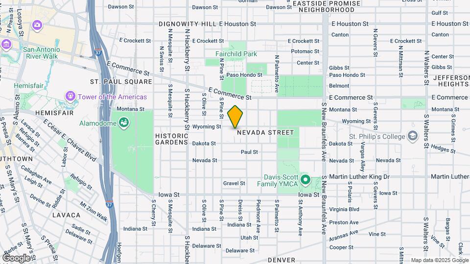 1226 Wyoming St Map and Location Details