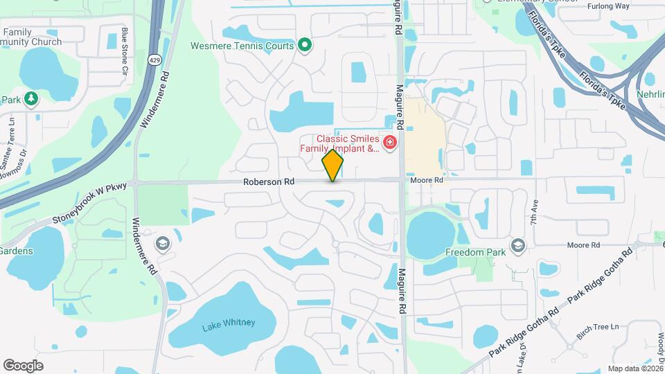 1053 Lascala Dr Map and Location Details
