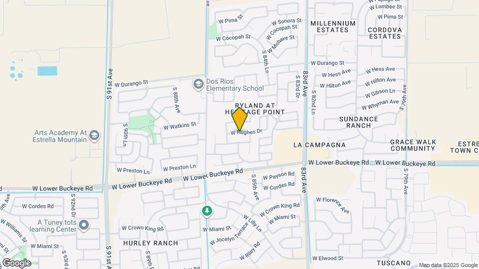 8529 W Hughes Dr Map and Location Details