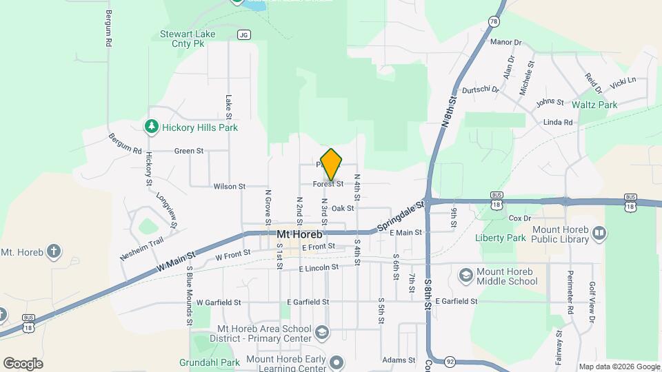 207 N 3rd St Mapa y Detalles de la Ubicación