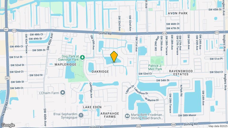 3271 SW 53rd St Map and Location Details