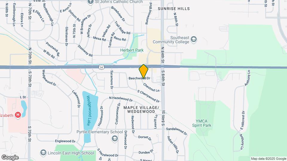 8200 Chestnut Ln Map and Location Details