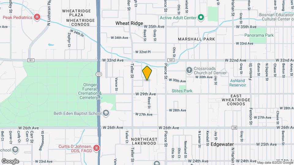 2985 Reed St Map and Location Details