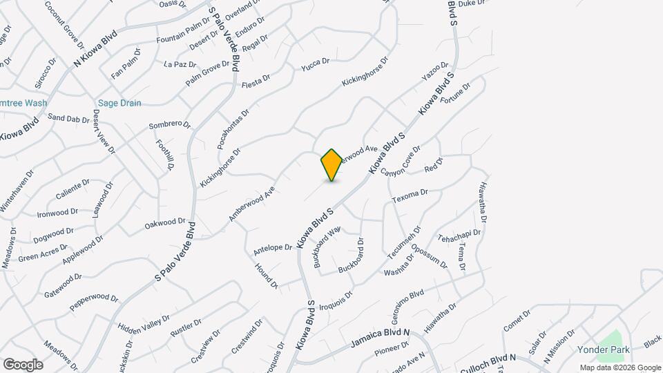 3532 Amberwood Pl Mapa y Detalles de la Ubicación