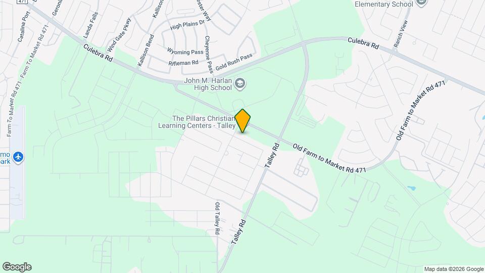 14371 Gunsight Pass Map and Location Details