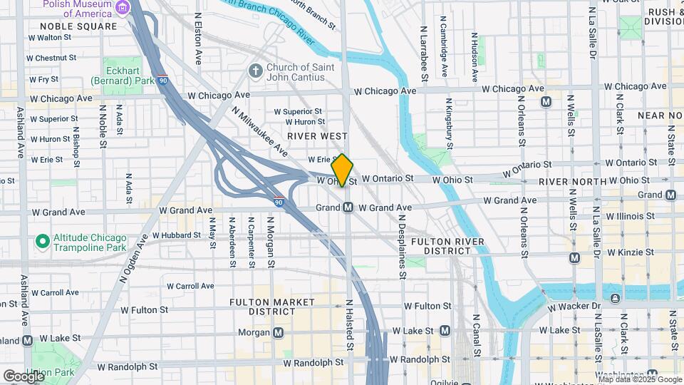 520 N Halsted St, Unit 0314 Map and Location Details