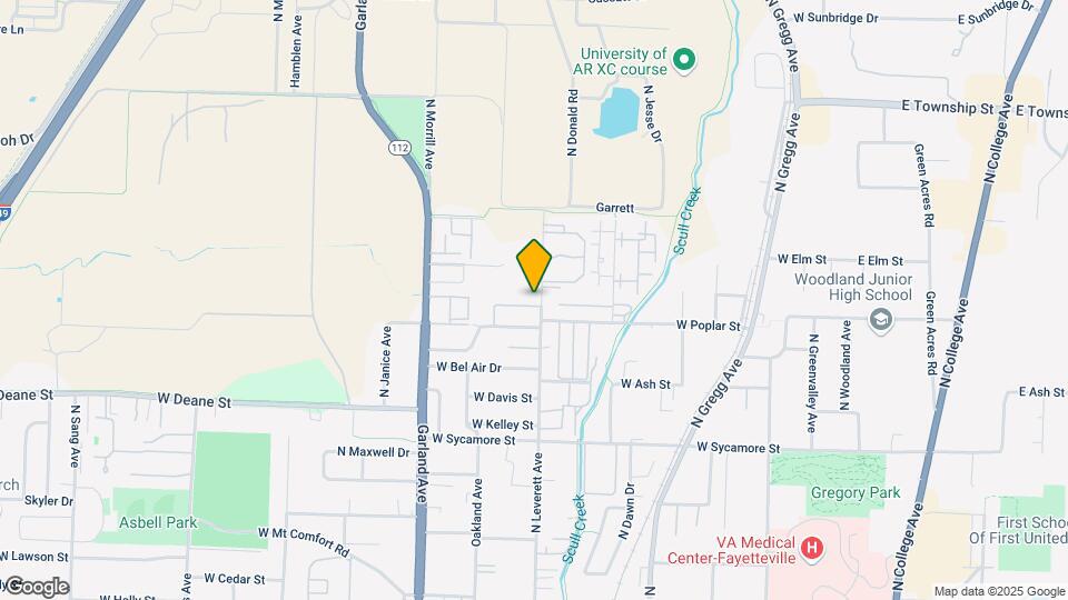826 W Peachtree Dr Map and Location Details