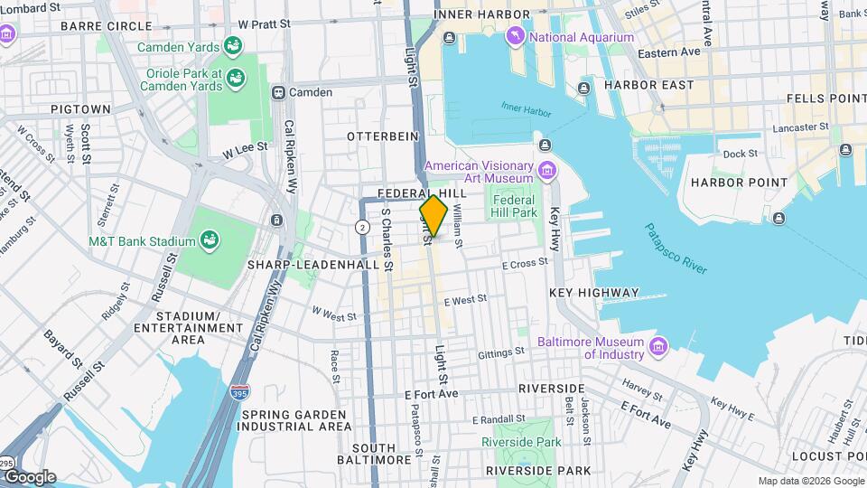 1001 Light St Map and Location Details