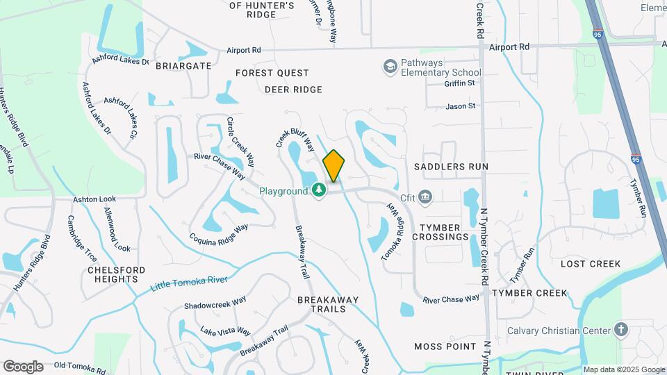 75 Creek Bluff Way Map and Location Details