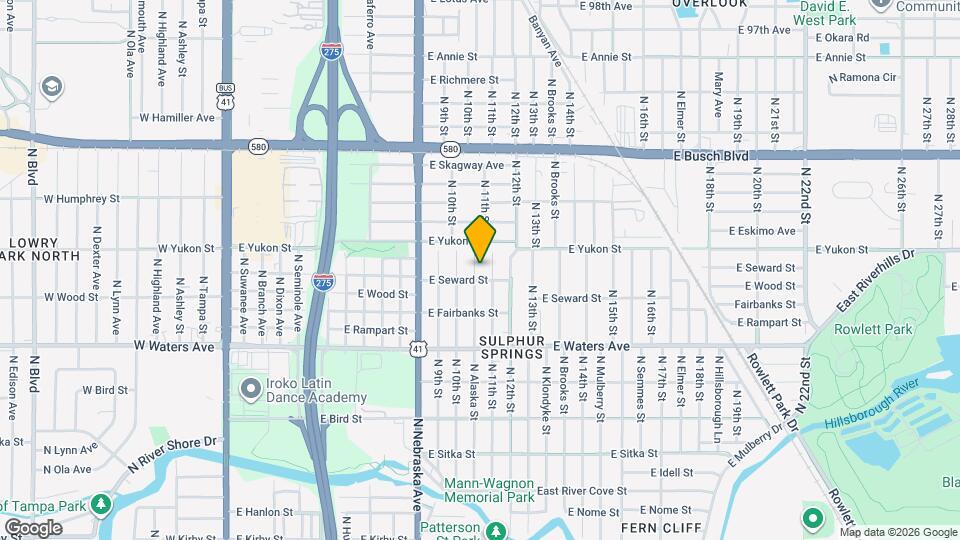 8605 N Alaska St, Unit 8605 North Alaska Apt A Map and Location Details