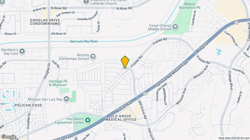 388 Monte Vista Way Map and Location Details