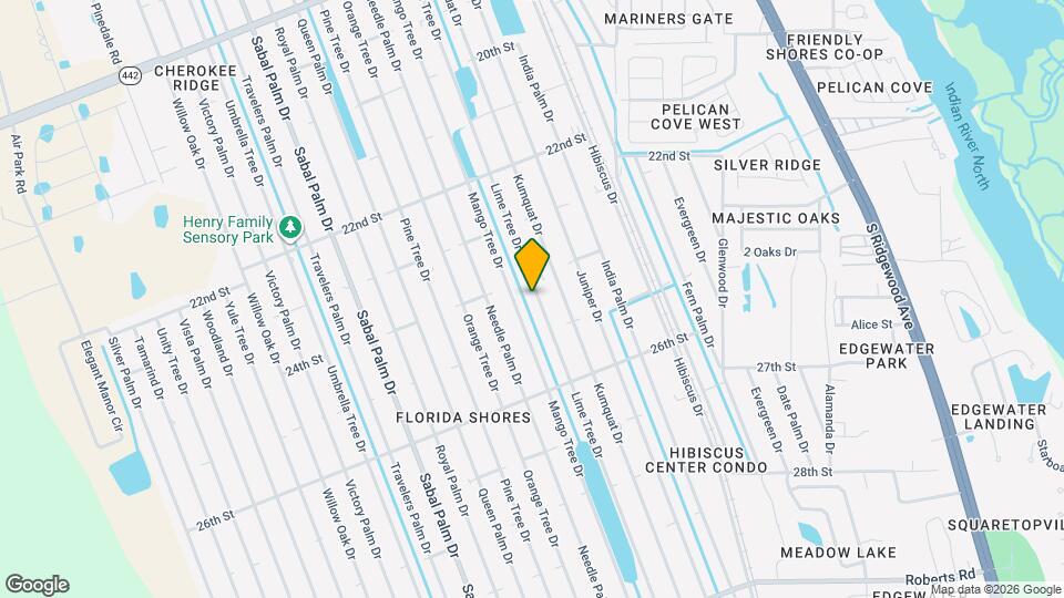 2414 Lime Tree Dr Map and Location Details