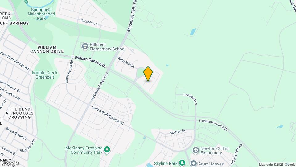 7201 Garnet Mill Ln Map and Location Details